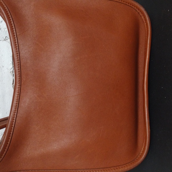 Vintage Coach Janice 9950 Tan Leather Handbag - Picture 5 of 9